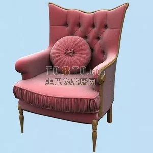 L Sofa Upholstery 3d model