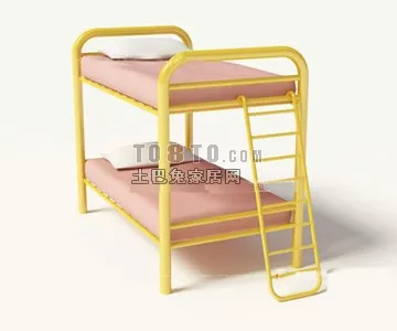 Children Bunkbed 3d model Children Bunkbed 3d model