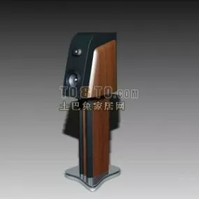 Audio Speaker Tower 3d model
