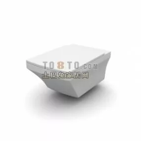 Smart Toilet Cantilever 3d model