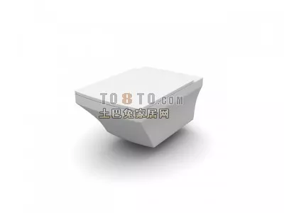 Smart Toilet Automatic Cap 3d model