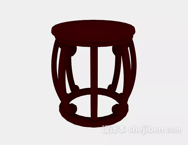 Office Chair Dotted Pattern Plastic Back 3d model