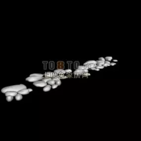 Pebble Stone 3d model