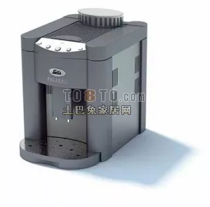 Coffee Machine Grey Color 3d model Coffee Machine Grey Color 3d model
