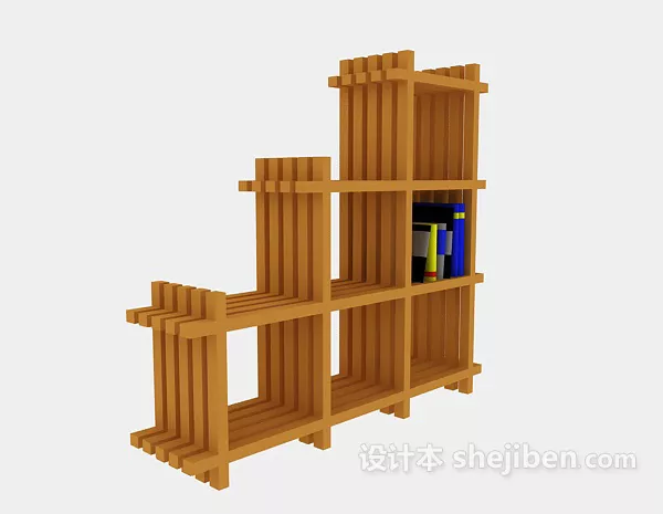 Book Stack With Cover Texture 3d model