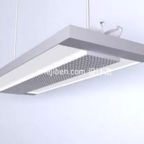 Rectangle Ceiling Lamp Hanging Style 3d model