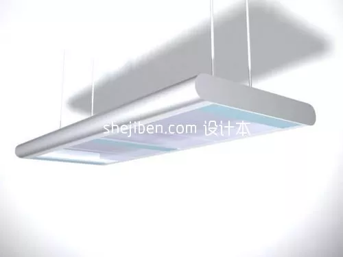 Corridor Ceiling Light 3d model Corridor Ceiling Light 3d model