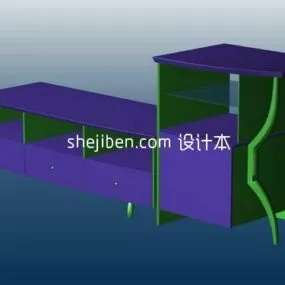 Furniture Tv Cabinet 3d model