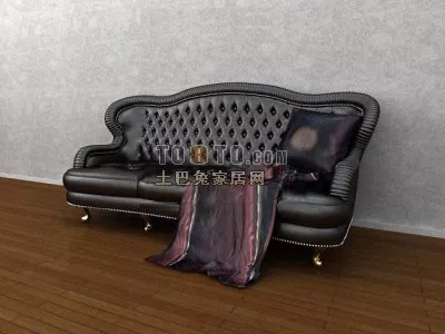 Sectional Sofa Corner 3d model
