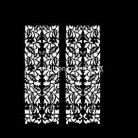 Screen Pattern Cnc Frame 3d model