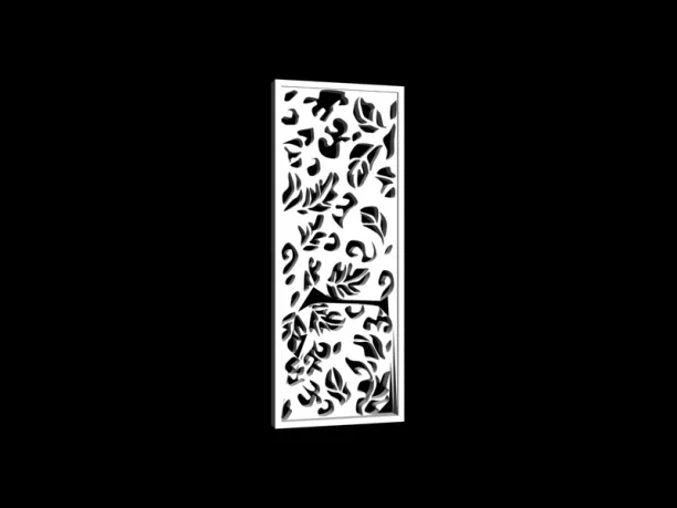 Partition Cloud Carved Pattern 3d model