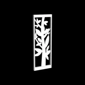 Tree Pattern Screen Partition 3d model
