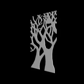Screen Tree Branches 3d model