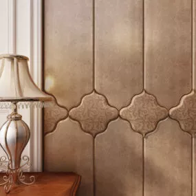 Bronze Background Wall 3d model