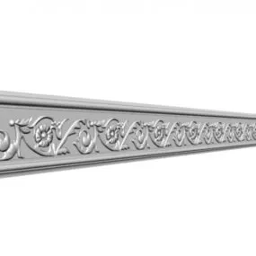 Gypsum Ceiling Molding 3d model