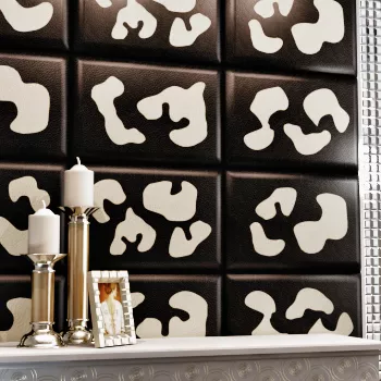 Pattern Background Wall With Tableware Decoration 3d model Pattern Background Wall With Tableware Decoration 3d model