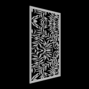 Partition Small Leaf Pattern 3d model
