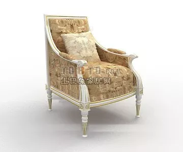 Wireframe Chair 3d model