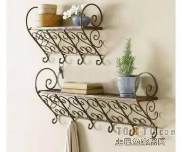Antique Table Two Drawers With Shelf 3d model