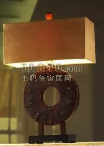Chinese Table Lamp 3d model
