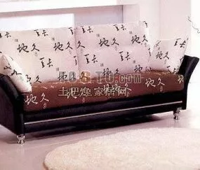 Old Sofa 3d model