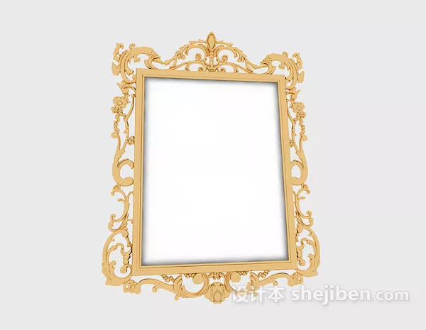 Stylist Mirror With Lamp 3d model