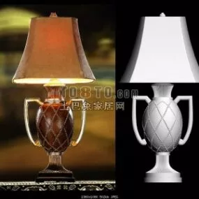 Arabian Table Lamp 3d model