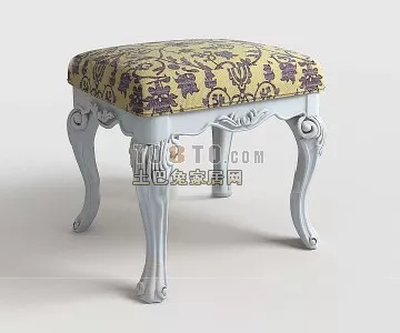 Round Bar Chair Classicon 3d model