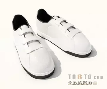 White Shoes Or Man 3d model White Shoes Or Man 3d model