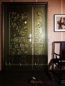 Old Glass Window 3d model