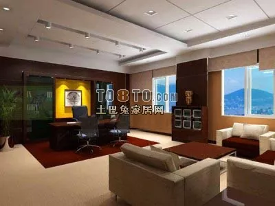 Soft Backwall With Sofa Chair 3d model