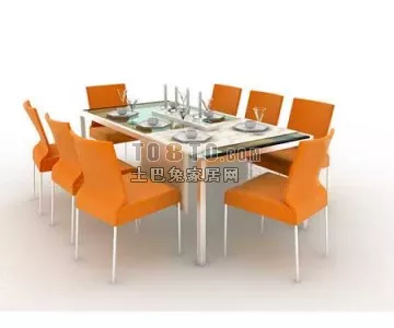 Round Carved Table With Curved Stand 3d model