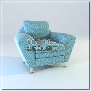 Bamboo Sofa Frame 3d model