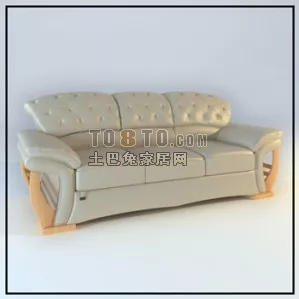 L Sofa Natuzz, Foldable Sofa 3d model