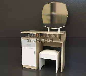 Set Of Leather Couches And Coffee Table On Rug 3d model