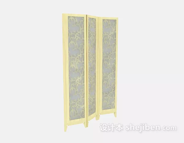 Panel Pavlin Decorative Screen 3d model