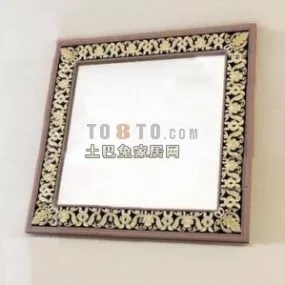 Square Mirror 3d model