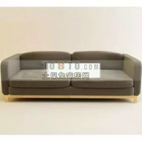 Modern Living Room Sofa 3d model