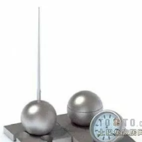 Office Supplies Furniture 3d model