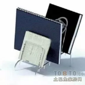 Data Rack Office Tableware 3d model
