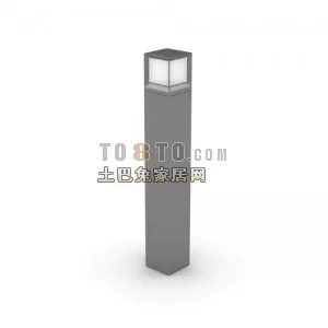 Elegant Led Ceiling Lamp 3d model