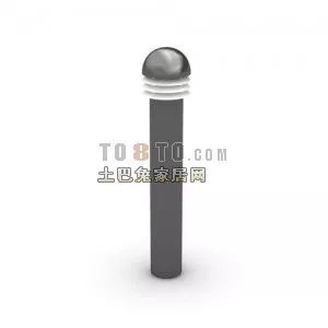 Classic Emerald Table Lamp 3d model