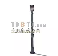 Stainless Steel Vintage Lerosene Lamp 3d model