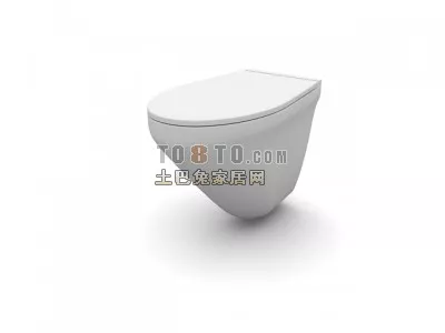 Hatria Toilet Bathroom Sanitary 3d model