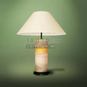 Table Lamp Asian Classic Style 3d model