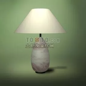 Chinese Vintage Table Lamp 3d model