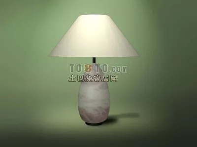 Small Bulbs Ceiling Lamp 3d model