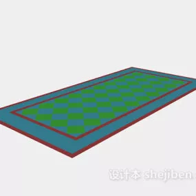 Floor Tiles Green Texture 3d model