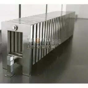 Heating Equipment Steel Material 3d model
