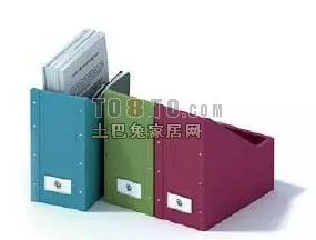 File Paper Holder Office Accessories 3d model